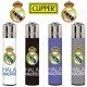 Clipper Real de Madrid, lot de 4 briquets officiels