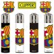 Briquets Clipper officiels Barca Escudos 2