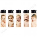 Electronic Lighters Babies Moustache