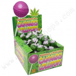Piruletas Cannabis Bubble Gum x Purple Haze