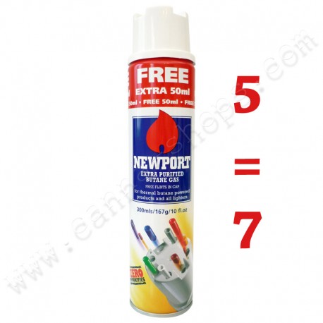 Pack refill lighter gas butane Newport