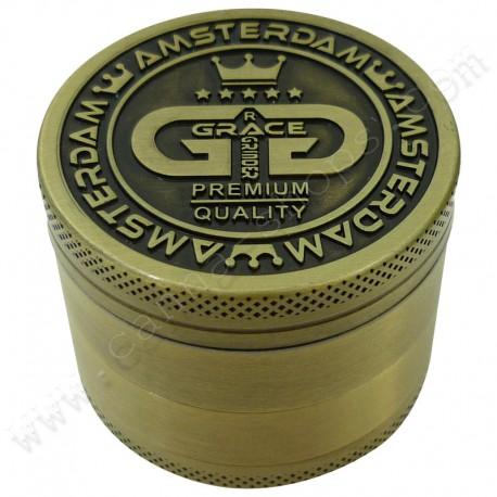 Grinder Grace Glass Gold pollinator 50mm