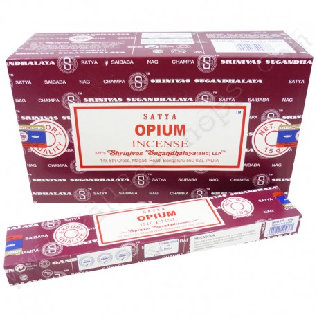 Encens Satya Nag Champa Opium 15gr