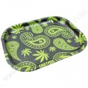Paisley Metal Rolling Tray