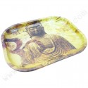 Metalltablett Buddha Hemp