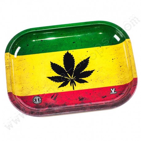 Plateau fumeurs Cannabis Rasta