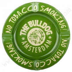 Metalen Asbak The Bulldog Amsterdam Groen