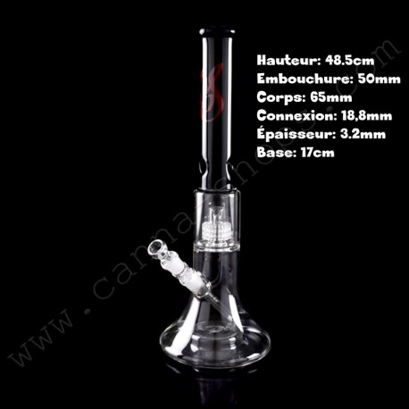 Bang percolateur Weedstar Black Enterprise W-S line