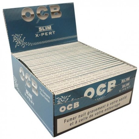 Boite d'OCB x-pert slim, papier à rouler aérien ultra fin