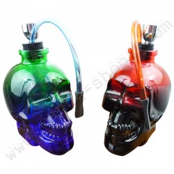 Bang en verre Skull