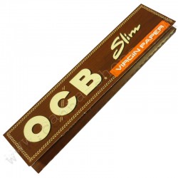 Papier OCB Slim Virgin Marron + Filtres carton