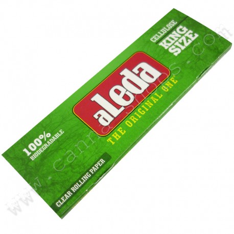 Aleda rolling papers is fully transparent made in brazil