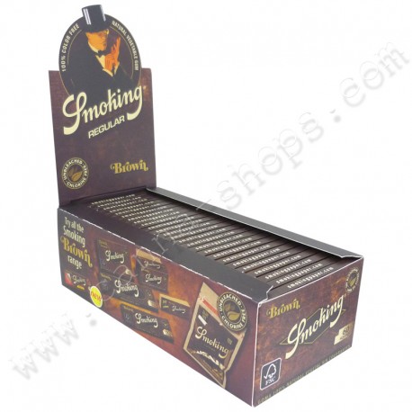 Boite Smoking Brown Regular (Single Window)