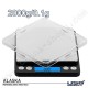 Balance digitale 2000g - 0.1g, balance professionnelle