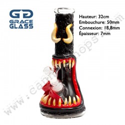 Bang Grace Glass Glowing Monster Red