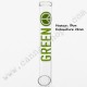 Bang en verre Green Peace 19cm