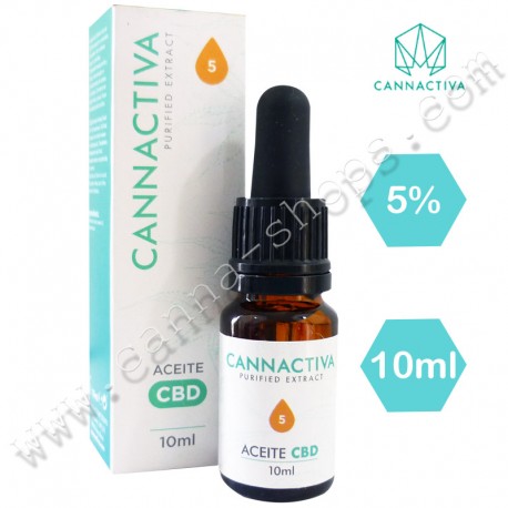 Óleo de CBD purificado - 5 - 10ml Full spectrum