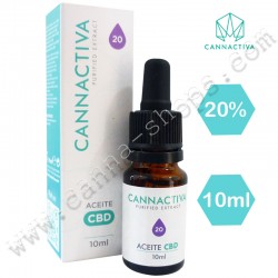 Huile de CBD purifiée 20% - 10ml Full Spectrum