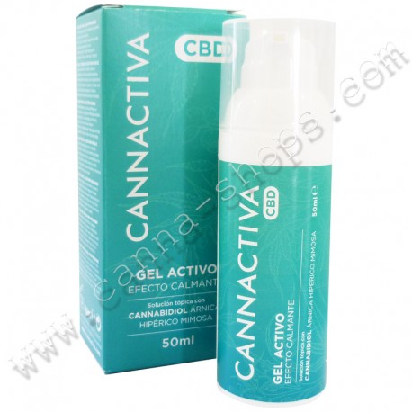 Gel ativo CBD 50ml