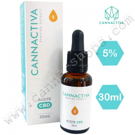 CBD Oil 5% - 30ml purified - Full Spectrum