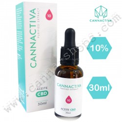 Óleo de CBD purificado - 10% - 30ml Full spectrum