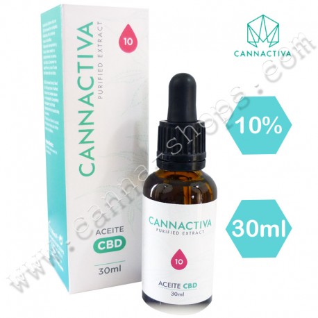 Oli de CBD purificat - 10% - 30ml Full spectrum