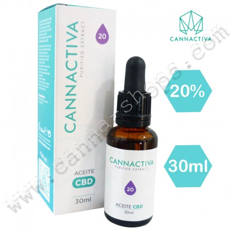 CBD olie Gezuiverd 20% - 30ml Full spectrum