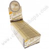 Boîte Smoking Thinnest Brown Regular – 25 carnets | Feuilles non blanchies