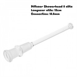 Plongeur Showerhead Diffuser 8 Slits Ø 18.8mm