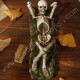 skeleton incense holder