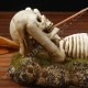 skeleton incense holder