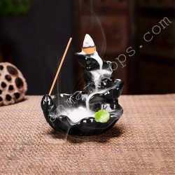 Waterfall incense holder