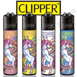 Briquet Clipper Micro Couleur x 48 - 34,00€