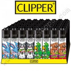 Briquets Clipper Unicorn Rainbow N° 3/4