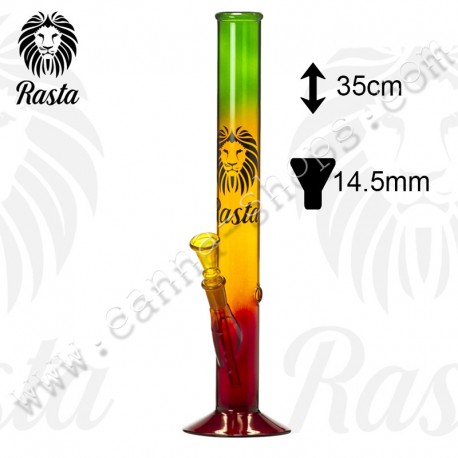 Bang Rasta en verre 35cm