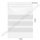 Borse di plastica della serratura dello zip bag