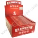 Feuilles Slim Elements Red