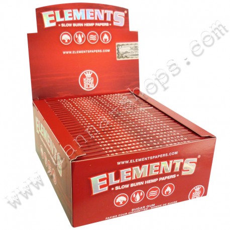 Boite slim Elements Red