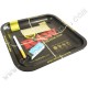 Rolling Tray Raw Black Square
