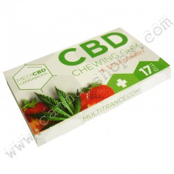 Chewing-Gum CBD fraise MediCBD