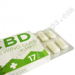 Chewing-Gum CBD Menthe MediCBD