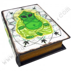 Livre cachette Alien Buddha