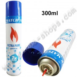 Gas Silver Match sin impurezas 300ml