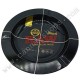 Posacenere in metallo Raw Black