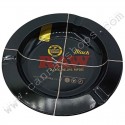 Cendrer metàl·lic Raw Black