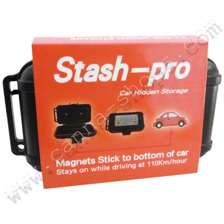 Caja escondite magnética coche