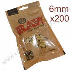 Filtros de celulosa Raw slim