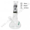 Bang en verre Green Line Monkey - Bang 25cm