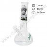 Bang en verre Green Line Monkey - Bang 25cm