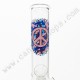 Bang Green Line Peace & Love - Pipe à eau 26cm